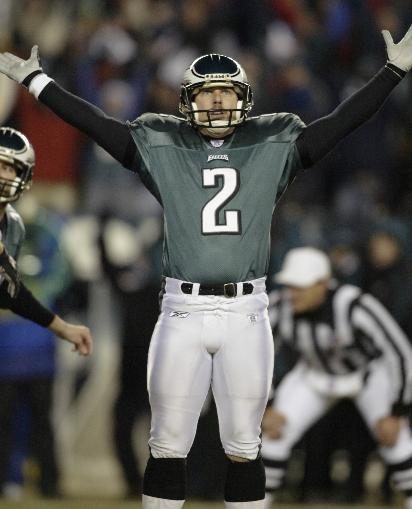 David Akers Celebrates